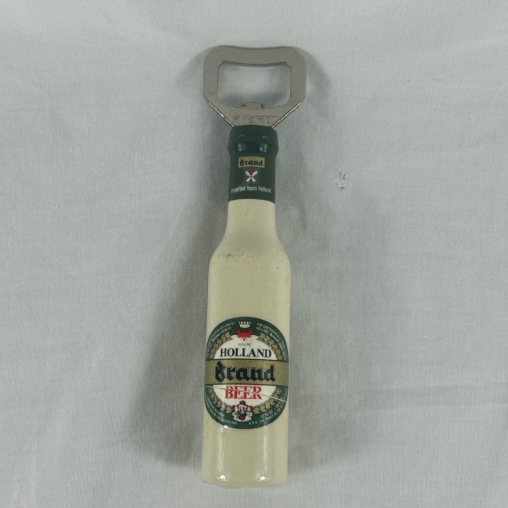 Vintage Miniature Holland‎ Brand Beer Bottle Opener Old Advertising Bar